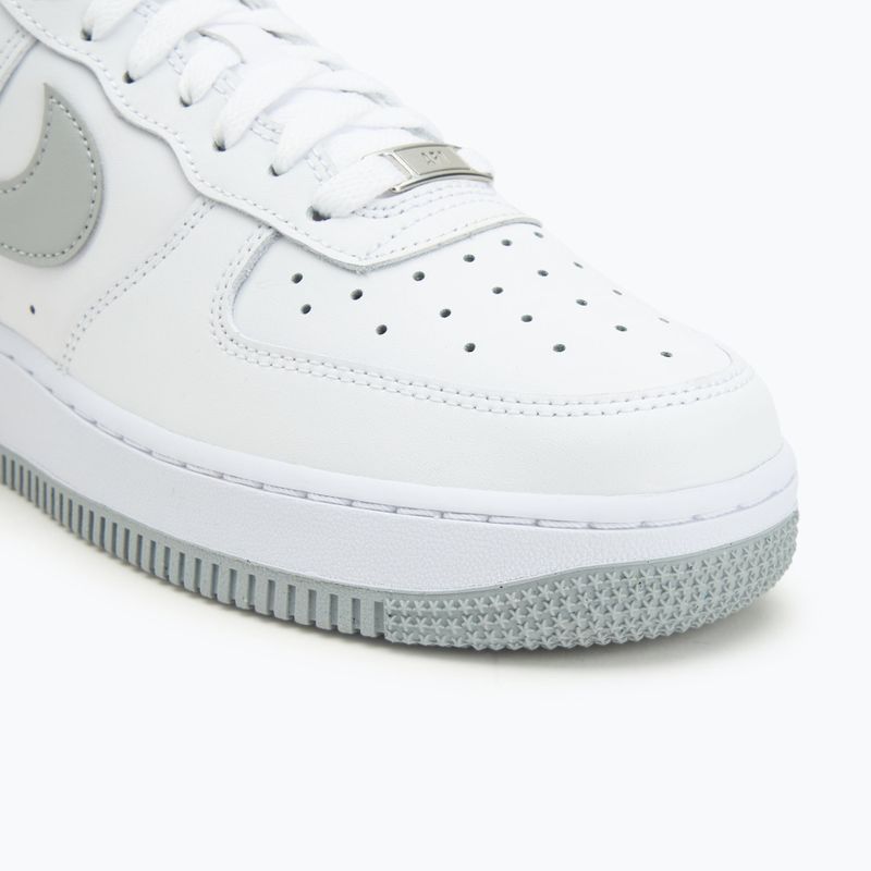 Men's shoes Nike Air Force 1 '07 white/white/light smoke grey 7