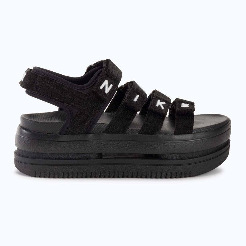 Nike Icon Classic SE black/white women's sandals 2