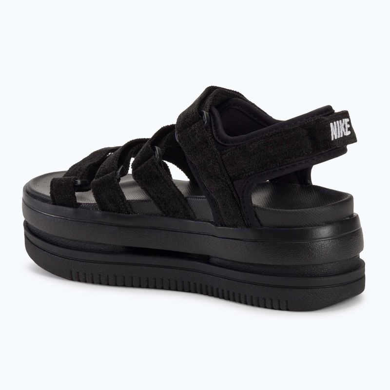 Nike Icon Classic SE black/white women's sandals 3