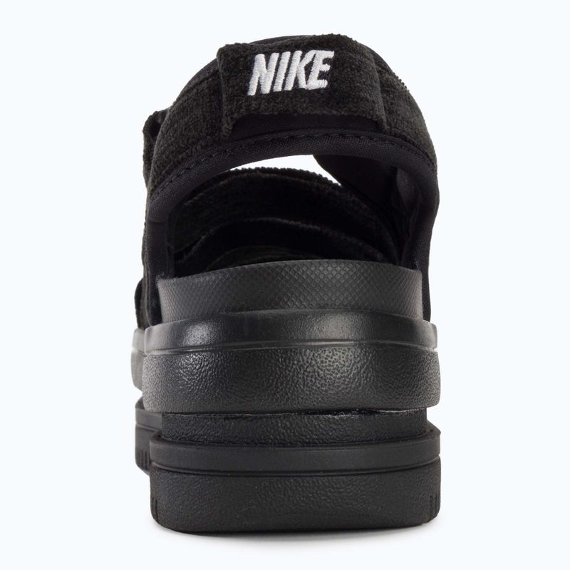 Nike Icon Classic SE black/white women's sandals 6