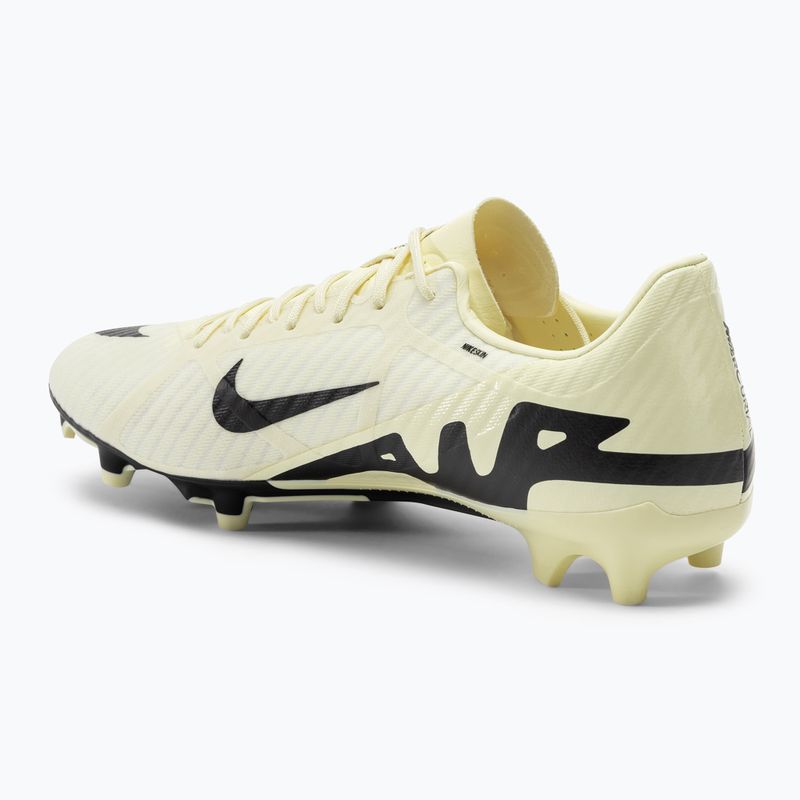 Football boots Nike Zoom Mercurial Vapor 15 Academy FG/MG lemonade / black 3