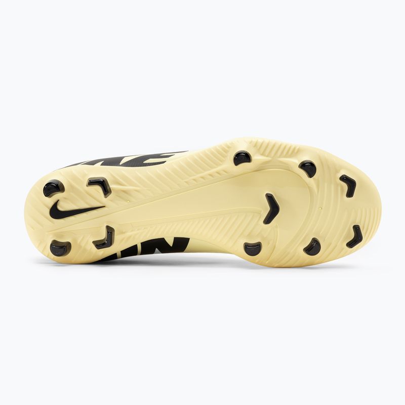 Nike Mercurial Superfly 9 Club FG/MG Junior lemonade/black children's football boots 4