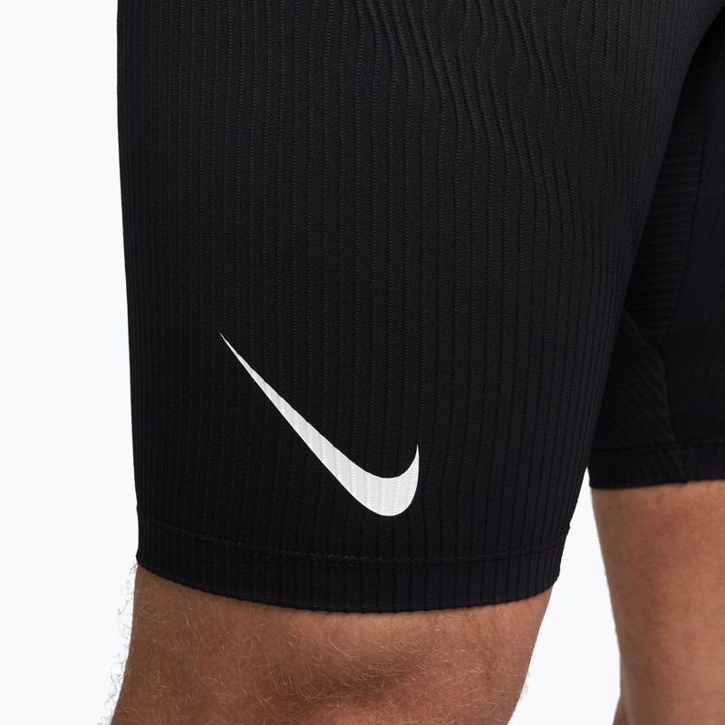 Men's running shorts Nike AeroSwift Dri-Fit ADV 1/2 Tights black/summit white 9