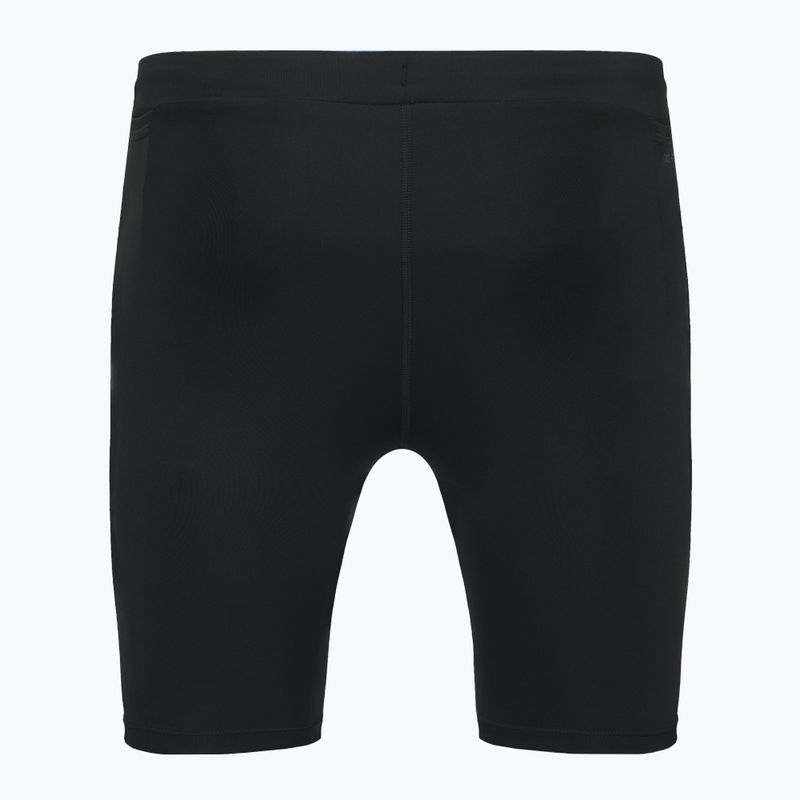 Men's Nike Fast Dri-Fit Brief Lined 1/2 Tight running shorts black/black 2