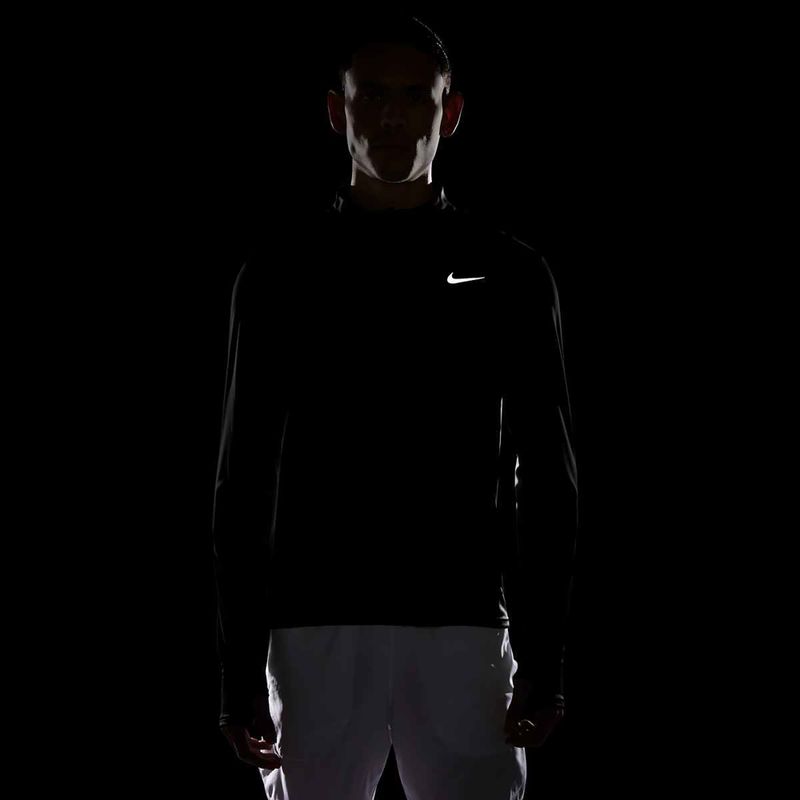 Men's running sweatshirt Nike Pacer Dri-Fit 1/2 Zip black 6