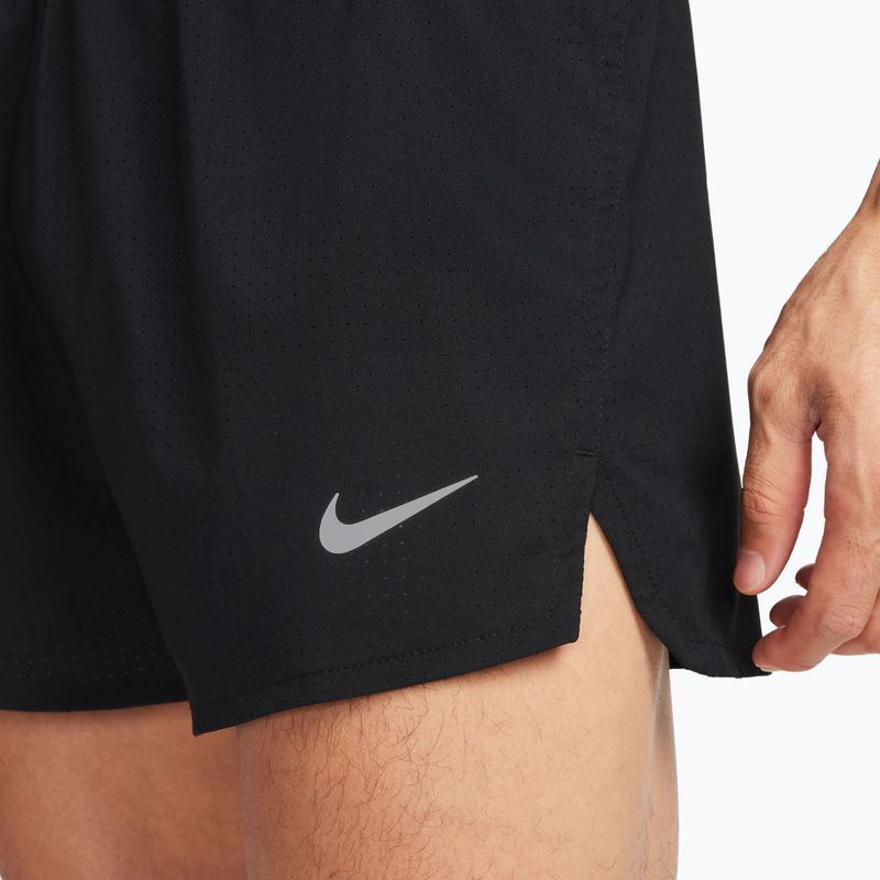 Men's running shorts Nike Fast Dri-Fit Brief Lined 3" black/black 4