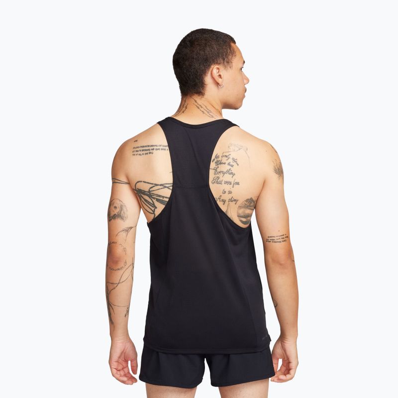 Men's running tank top Nike Fast Dri-Fit black 3