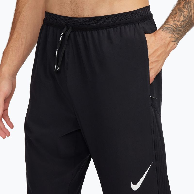 Men's running trousers Nike AeroSwift Dri-Fit ADV black/summit white 4
