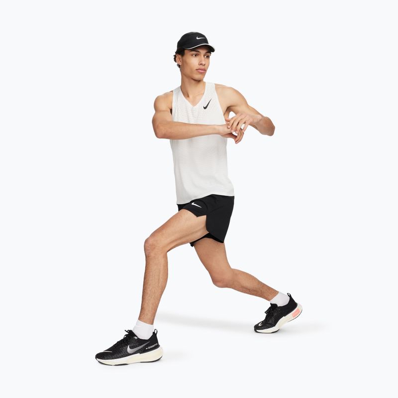 Men's running top Nike AeroSwift Dri-Fit ADV summit white/black 2