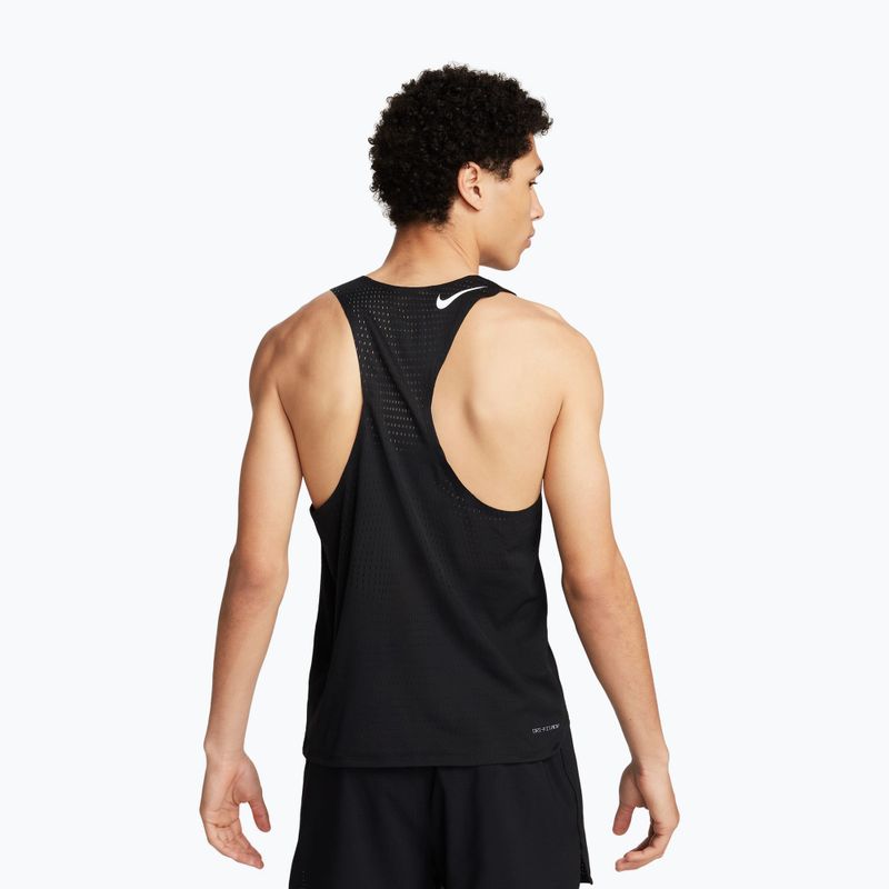 Men's running top Nike AeroSwift Dri-Fit ADV black/summit white 3