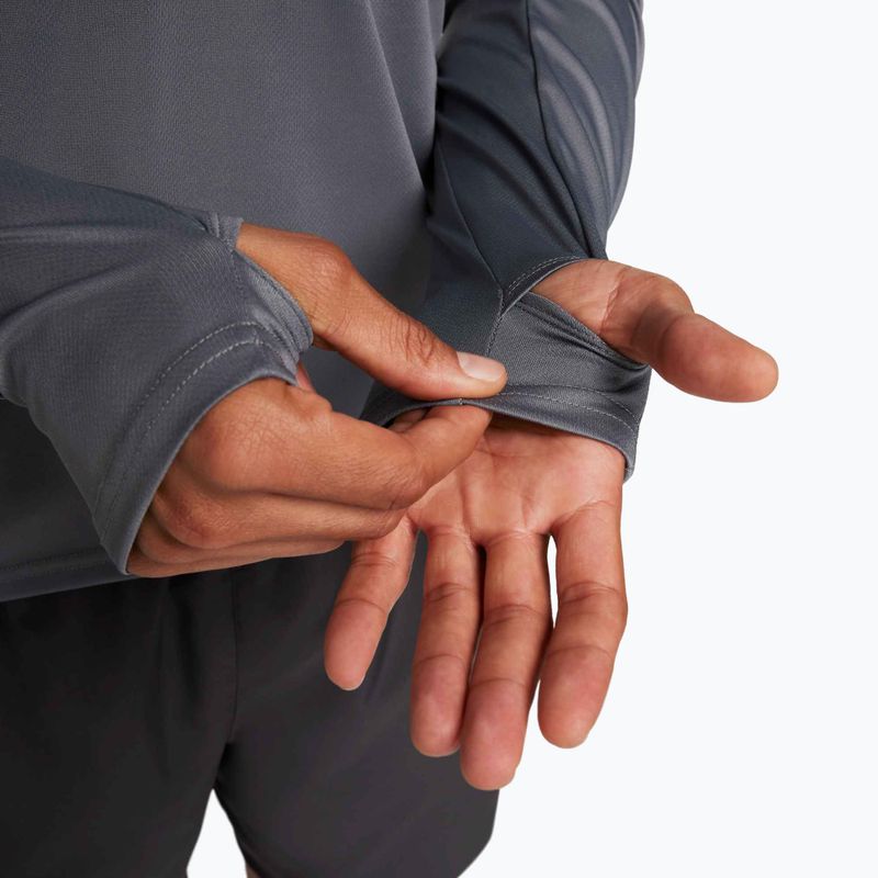 Men's running sweatshirt Nike Pacer Dri-Fit 1/2 Zip smoke grey 5