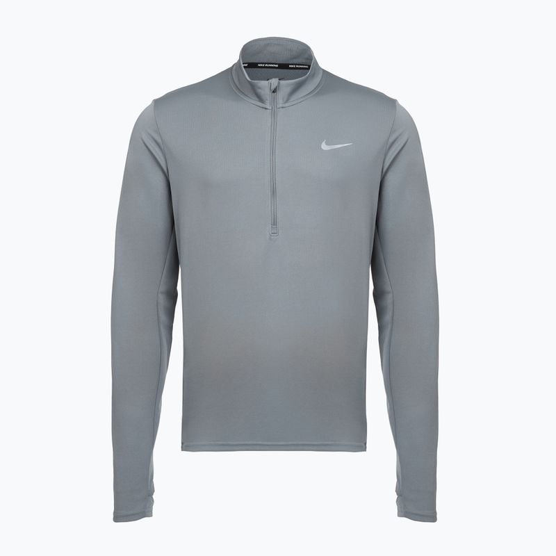 Men's running sweatshirt Nike Pacer Dri-Fit 1/2 Zip smoke grey 7