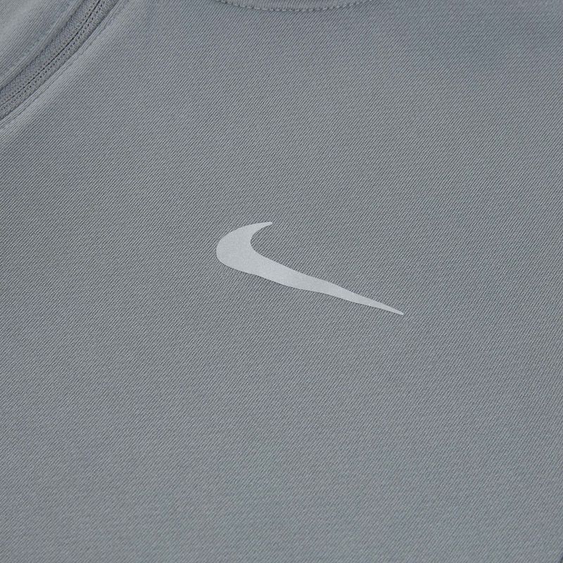 Men's running sweatshirt Nike Pacer Dri-Fit 1/2 Zip smoke grey 9