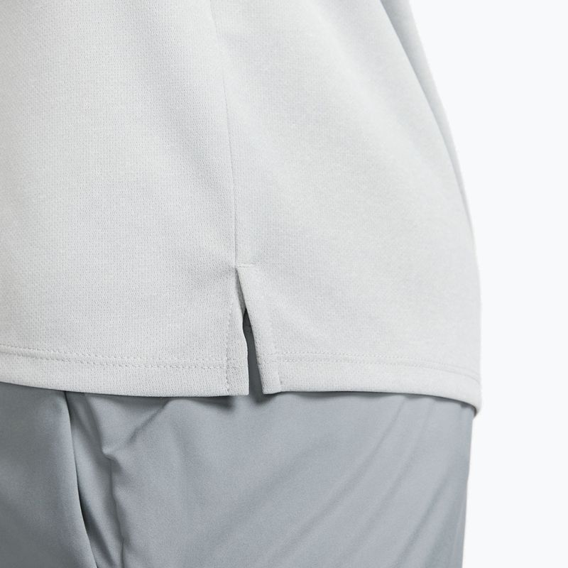 Men's running top Nike Miler Dri-Fit UV grey fog/particle grey 4