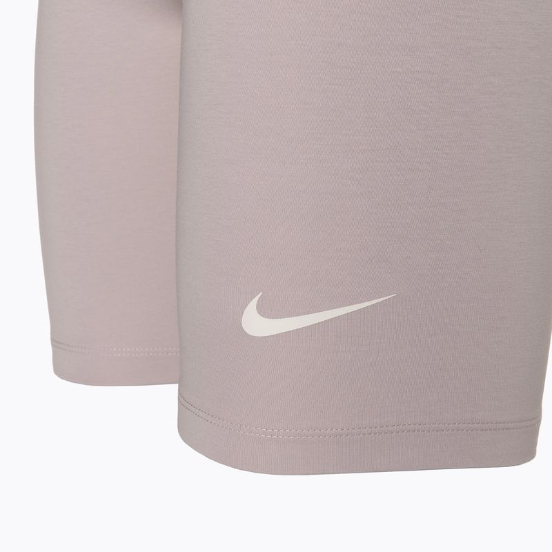 Women's Nike Sportswear Classic High-Waisted 8" Biker shorts platinum violet/sail 3