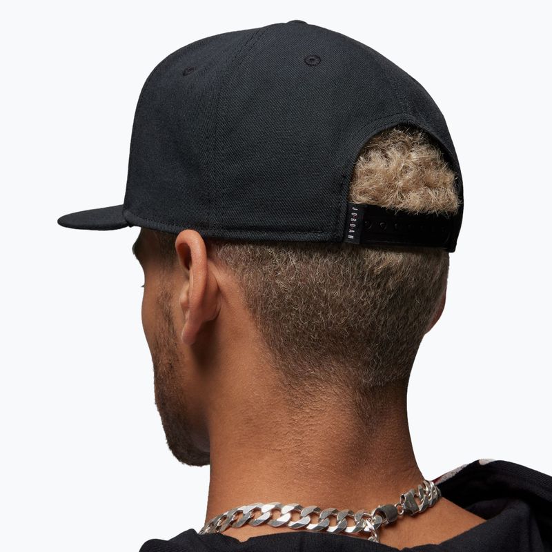 Baseball cap Nike Jordan Jumpman Pro black/anthracite/white 3