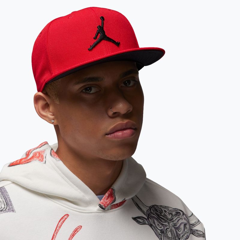Baseball cap Jordan Jumpman Pro gym red/black/black 5