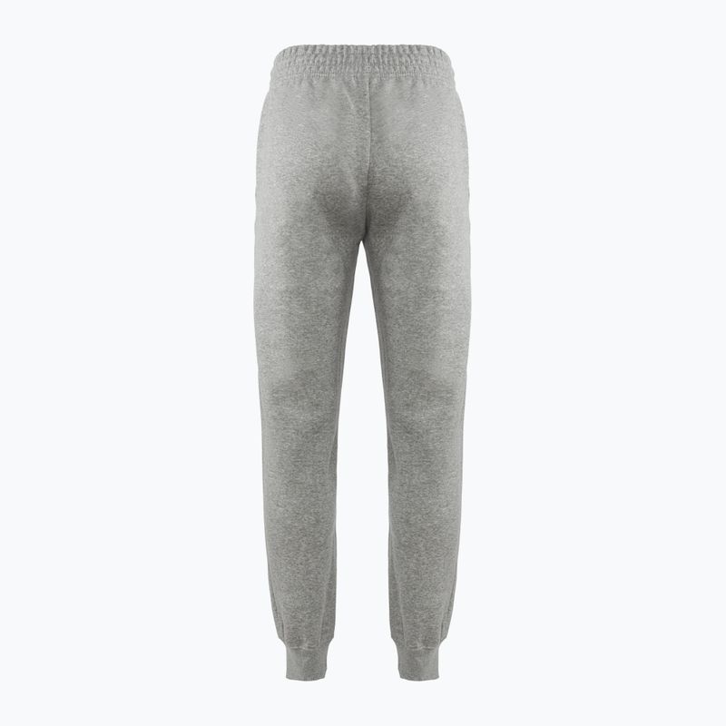 Women's Nike Sportswear Phoenix Fleece Mid-Rise dark grey heather/sail trousers 2