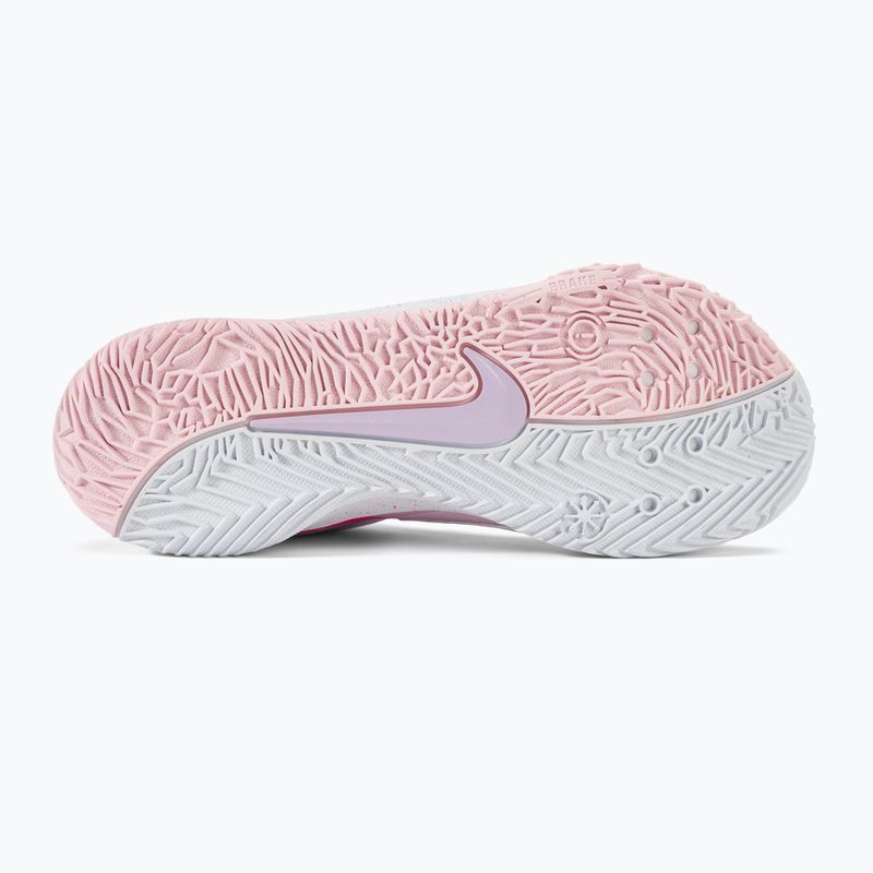 Nike Zoom Hyperace 3 SE volleyball shoes white/hyper pink/mint foam/violet mist/pink foam 4