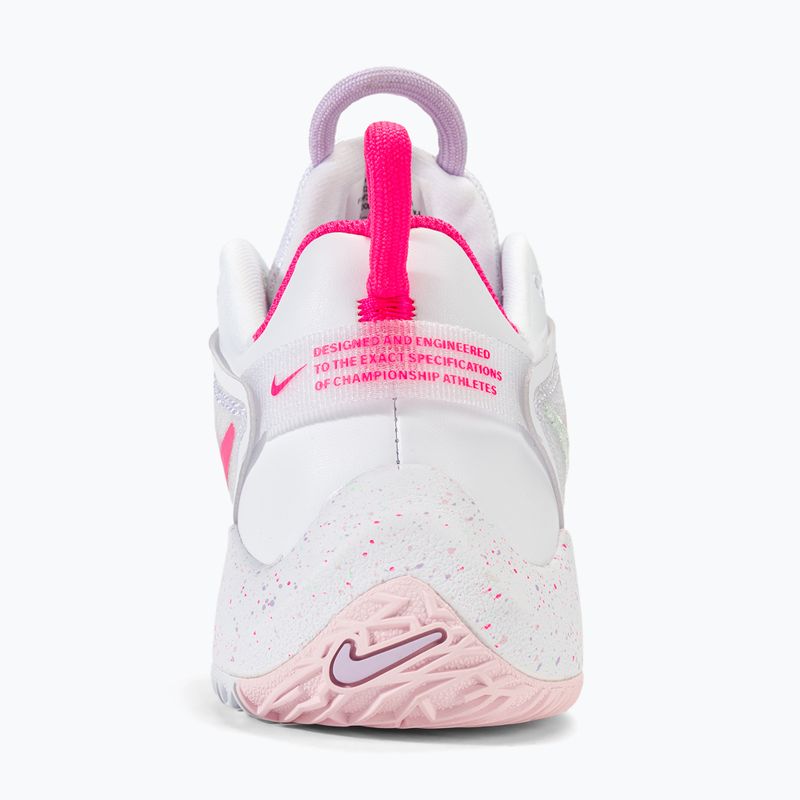 Nike Zoom Hyperace 3 SE volleyball shoes white/hyper pink/mint foam/violet mist/pink foam 6