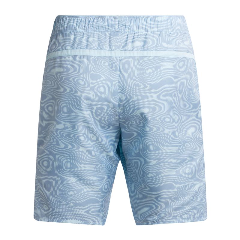 Men's Nike Court Dri-Fit Victory 9" Printed glacier blue/black tennis shorts 2