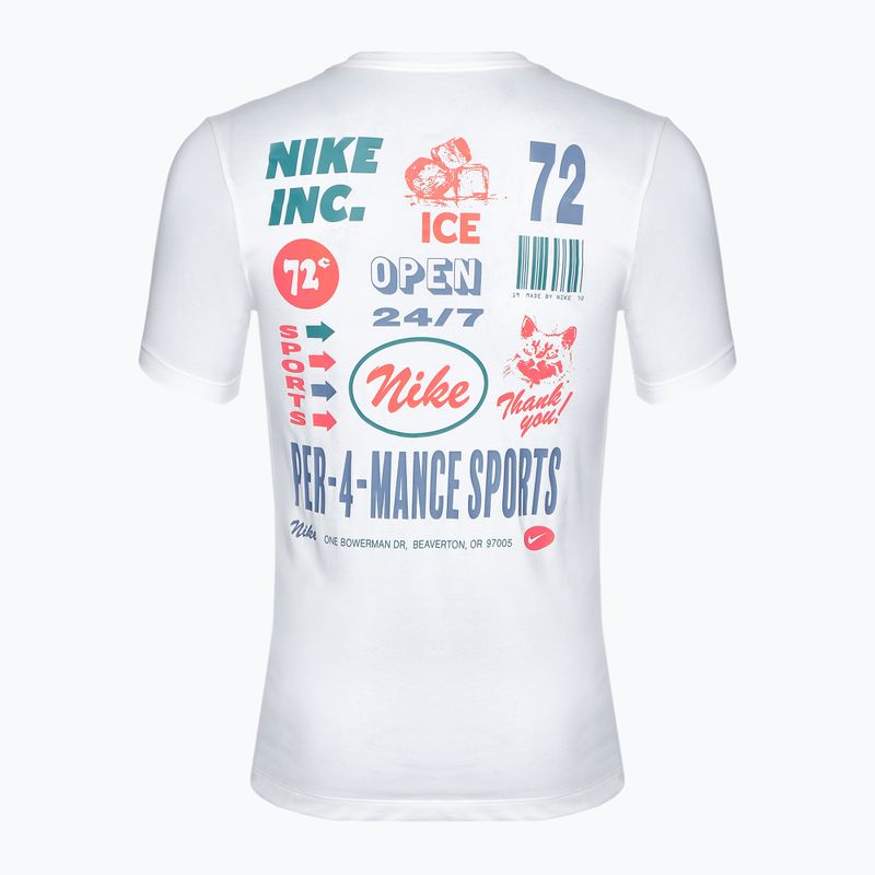 Men's training t-shirt Nike Dri-Fit Fitness sail 2