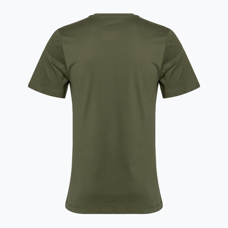 Men's Nike Dri-Fit UV medium olive running shirt 2