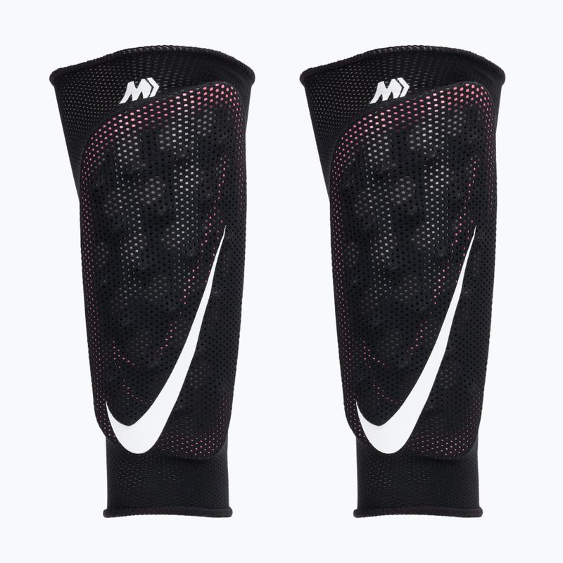 Nike Mercurial FlyLite SuperLock shin guards sunset pulse/black