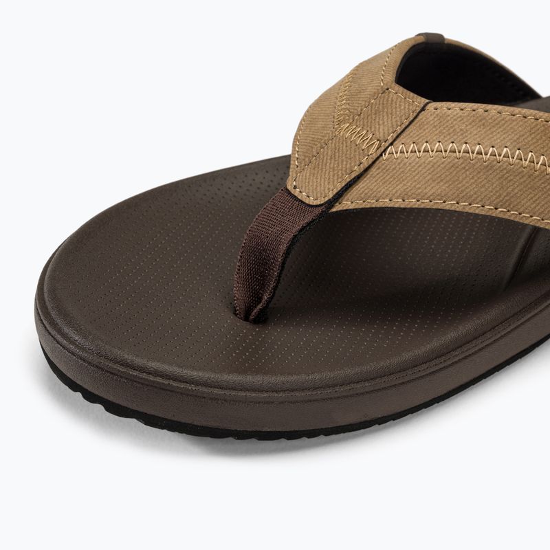 REEF Cushion Phantom 2.0 brown/tan men's flip flops 7