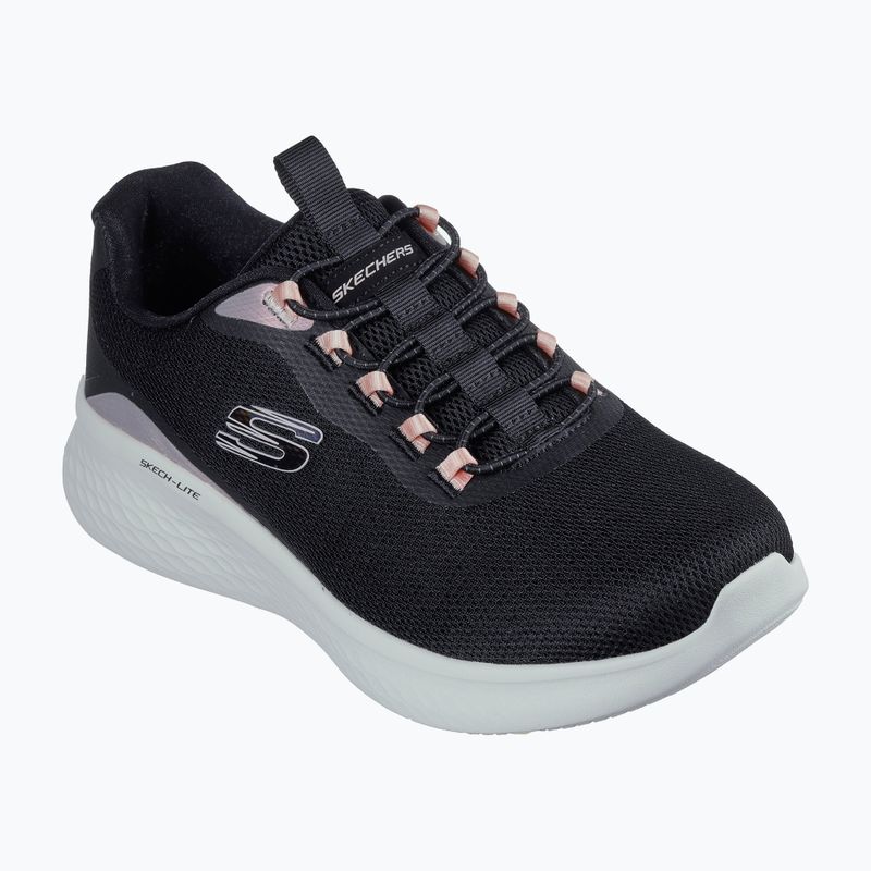 Women's SKECHERS Skech-Lite Pro Glimmer Me black/pink shoes
