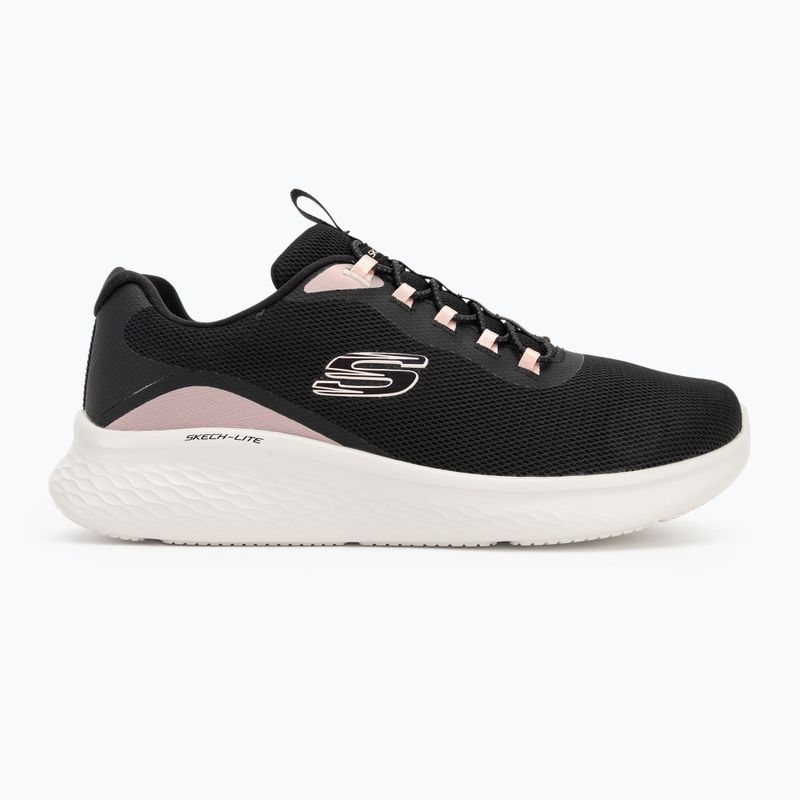 Women's SKECHERS Skech-Lite Pro Glimmer Me black/pink shoes 2