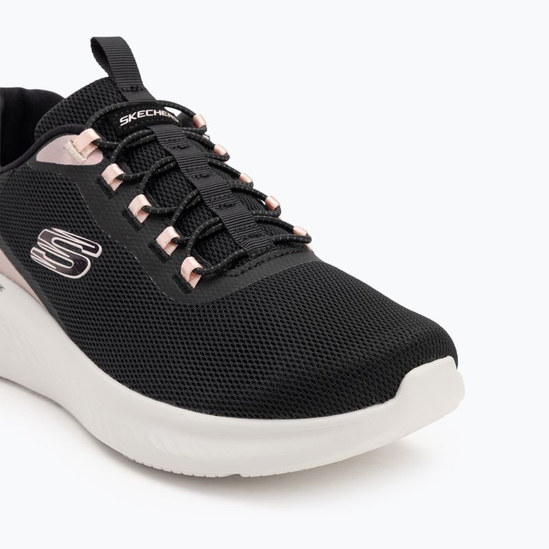 Women's SKECHERS Skech-Lite Pro Glimmer Me black/pink shoes 7