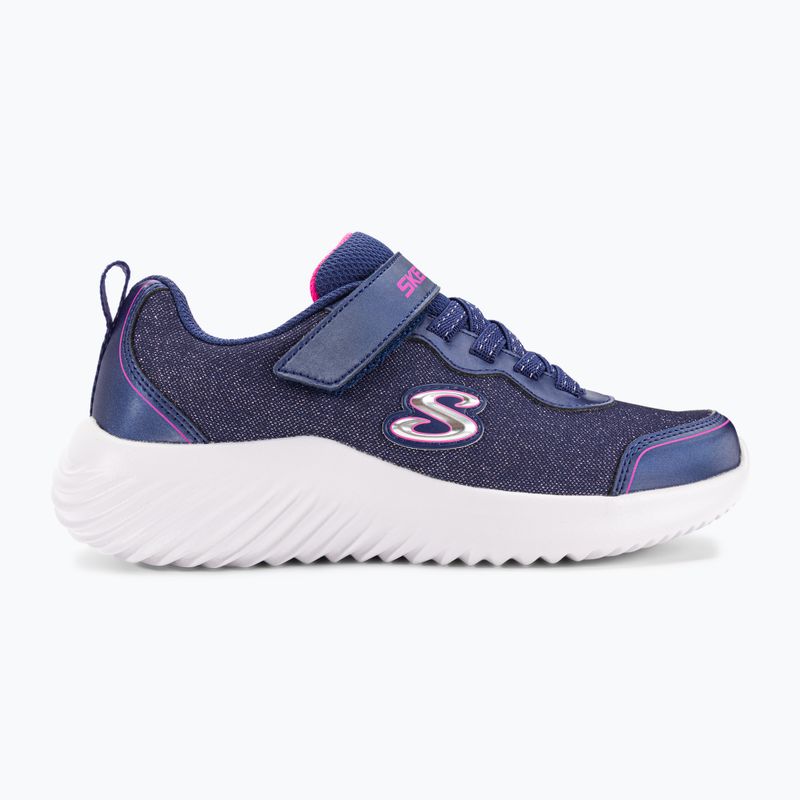 SKECHERS Bounder Girly Groove children's training shoes navy 2