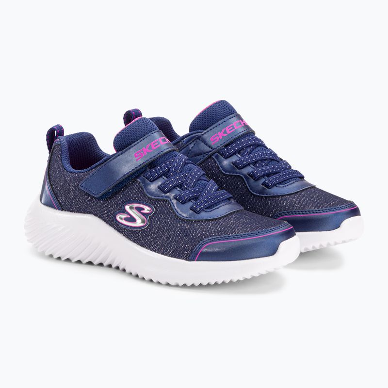 SKECHERS Bounder Girly Groove children's training shoes navy 4
