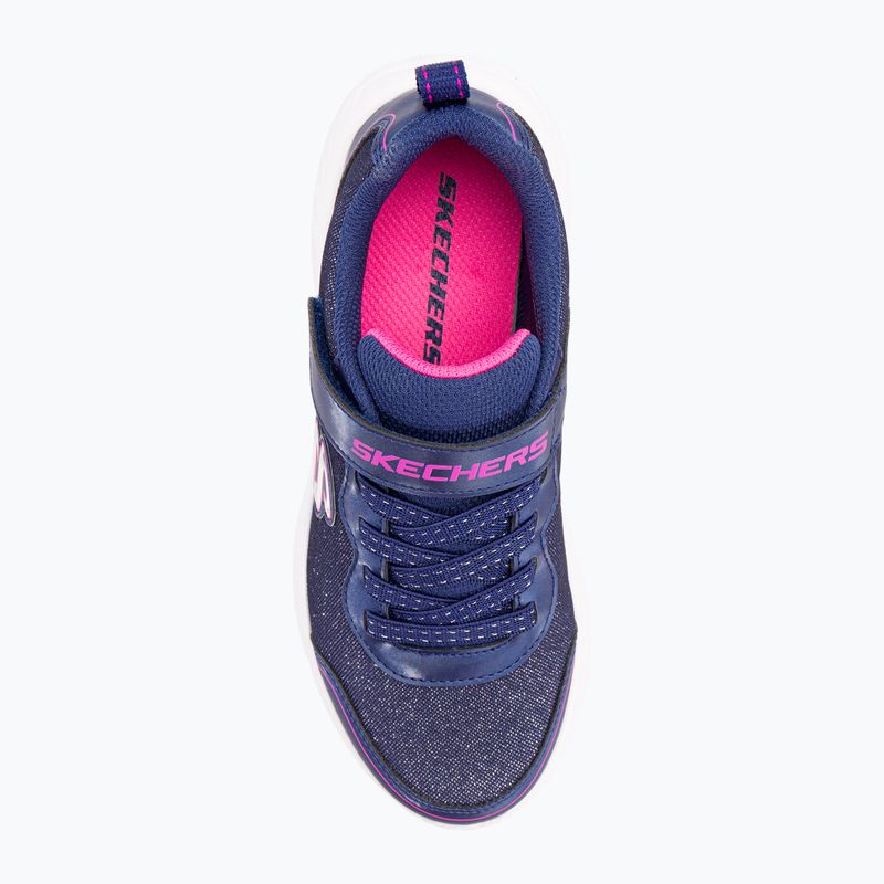 SKECHERS Bounder Girly Groove children's training shoes navy 6