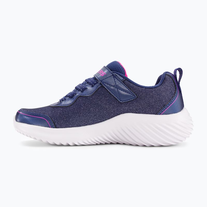 SKECHERS Bounder Girly Groove children's training shoes navy 10