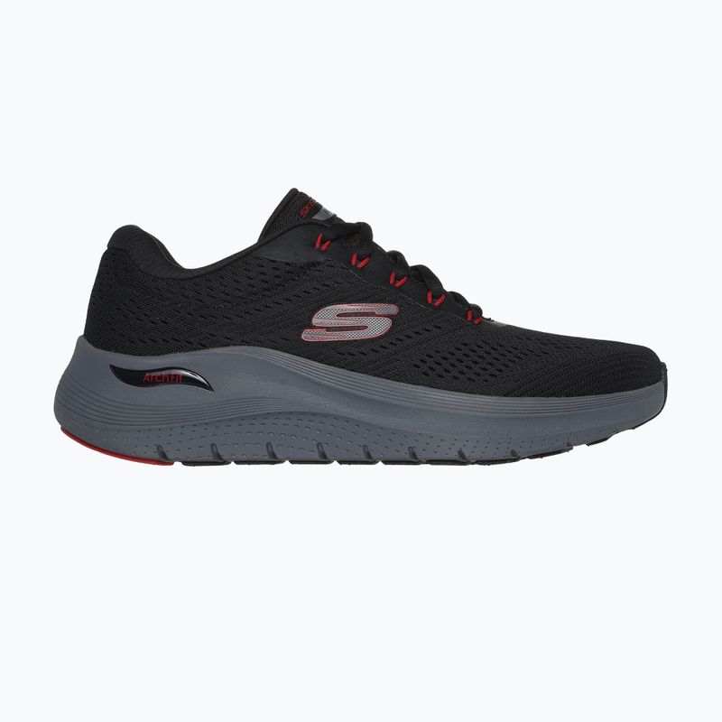 Men's shoes SKECHERS Arch Fit 2.0 black/red 9