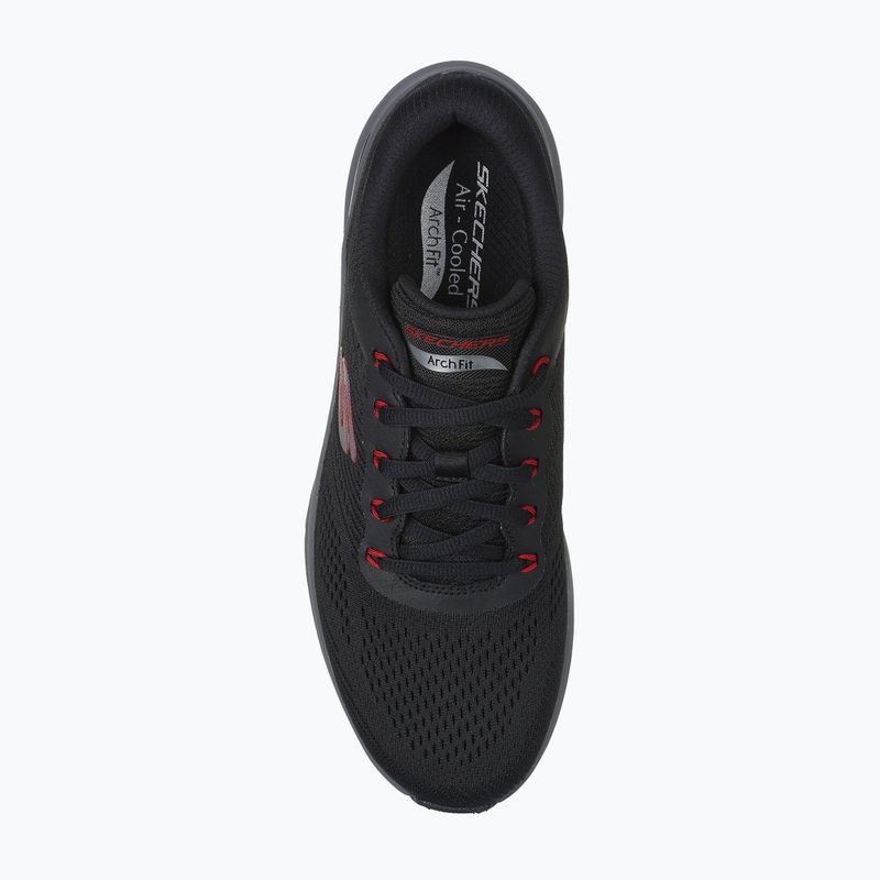 Men's shoes SKECHERS Arch Fit 2.0 black/red 11
