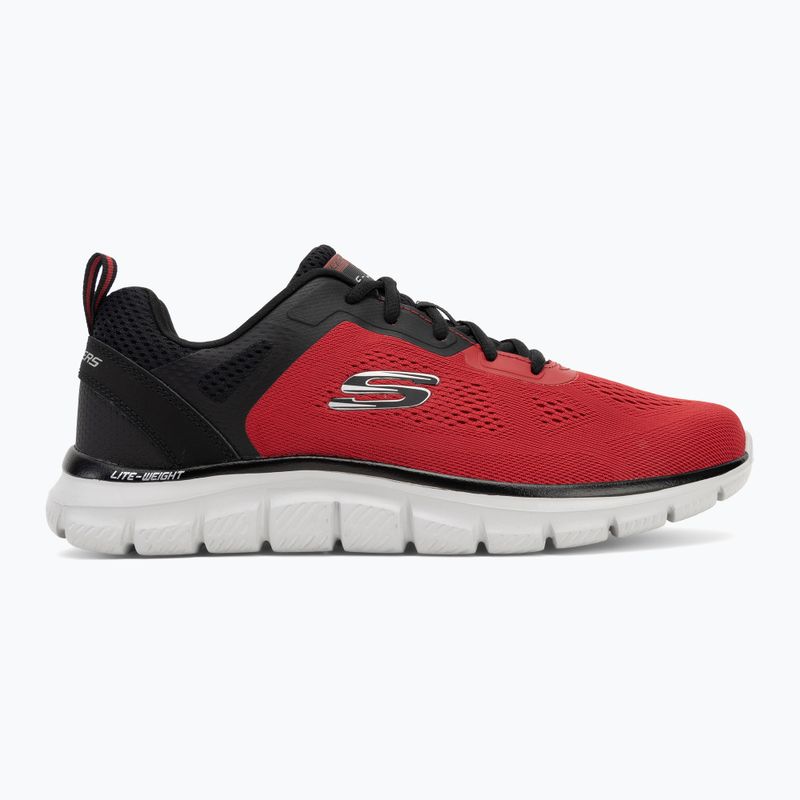 Men's shoes SKECHERS Track Broader red 2