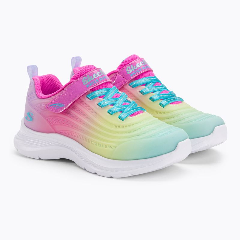 SKECHERS Jumpsters 2.0 Blurred Dreams pink/multi children's sneakers 4
