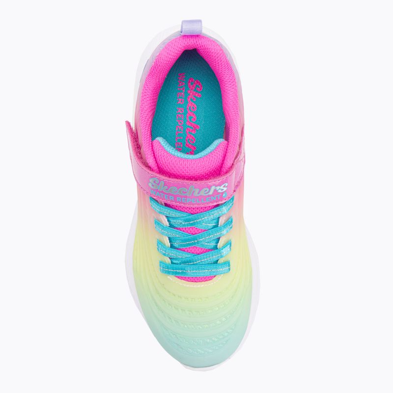 SKECHERS Jumpsters 2.0 Blurred Dreams pink/multi children's sneakers 6