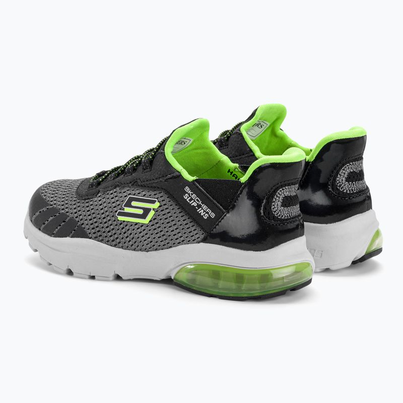 SKECHERS Slip-ins Razor Air Hyper-Brisk children's sneakers charcoal/black 3