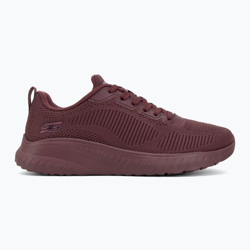 Women's shoes SKECHERS Bobs Squad Chaos Face Off purple 2