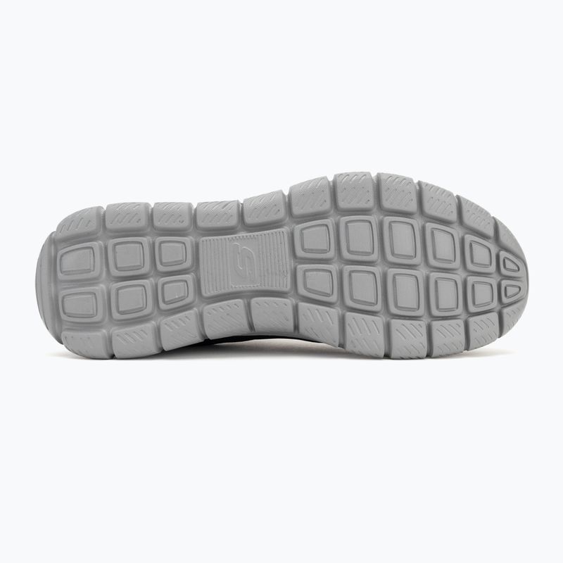 SKECHERS Track Broader men's shoes black/charcoal 4