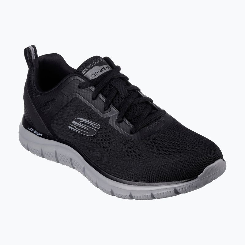 SKECHERS Track Broader men's shoes black/charcoal