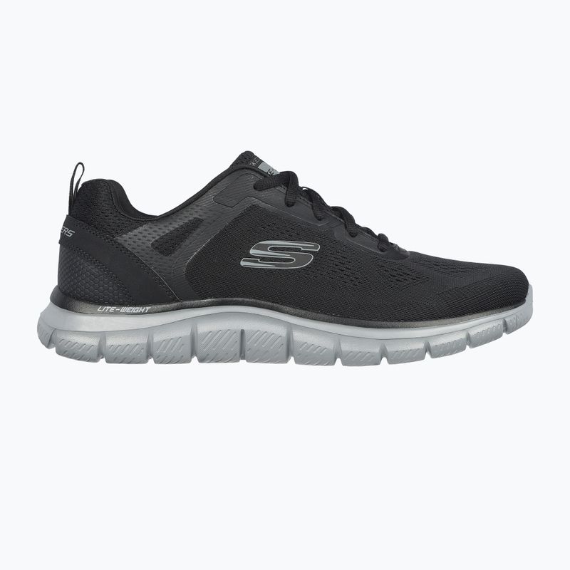 SKECHERS Track Broader men's shoes black/charcoal 2