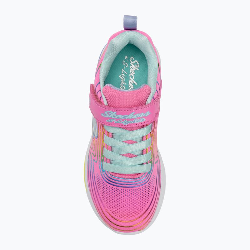 SKECHERS children's shoes S-Lights Wavy Beams pink/multi 5