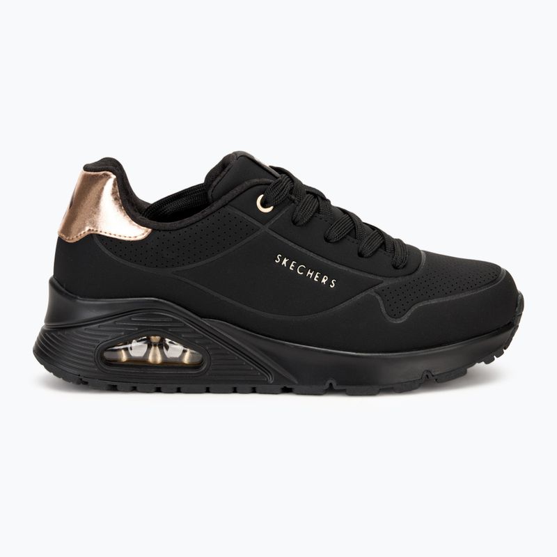 SKECHERS Uno Gen1 Shimmer Away children's shoes black 2
