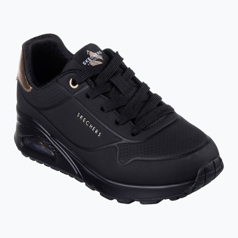 SKECHERS Uno Gen1 Shimmer Away children's shoes black 8