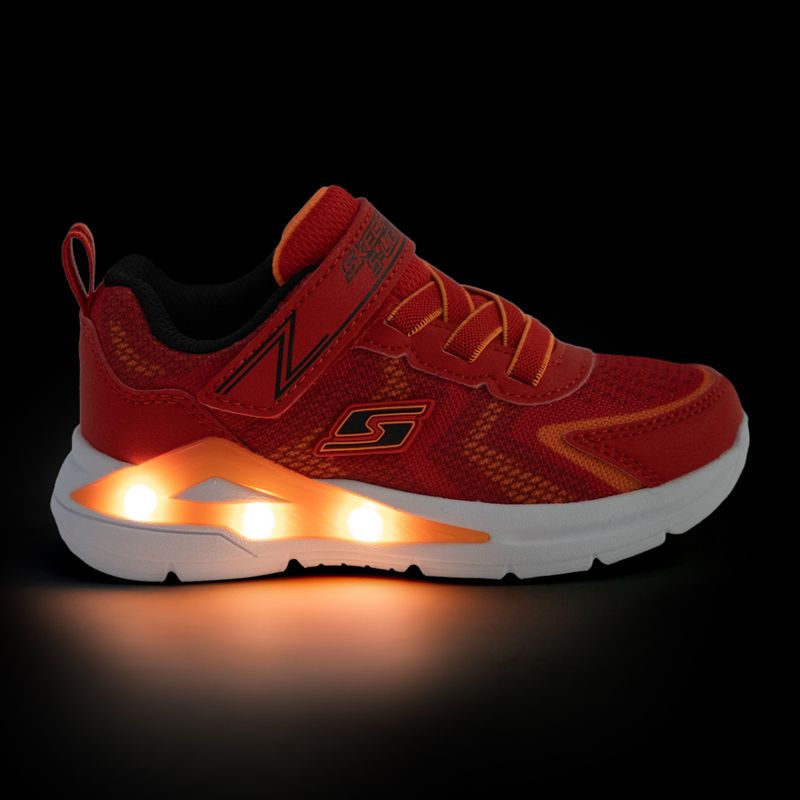 SKECHERS S-Lights children's shoes Tri-Namics red/orange 8